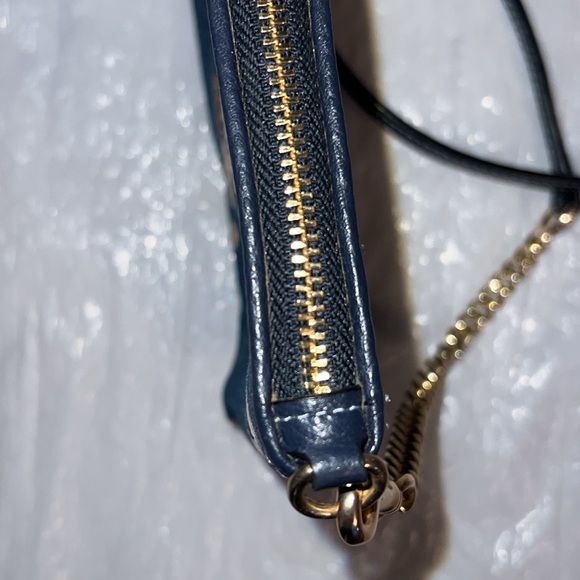 EUC Coach Floral Crossbody Bag - Blue - Picture 4 of 14